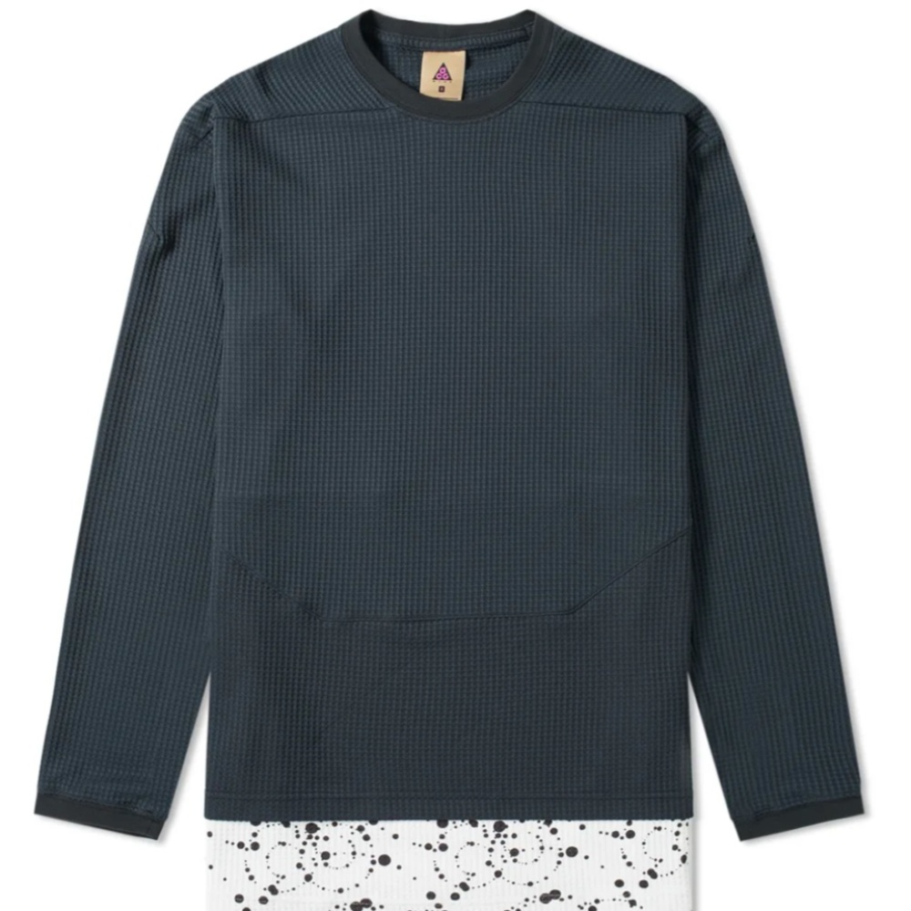 Nike Nikelab ACG Layered Long-Sleeve Waffle Shirt